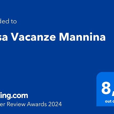 Casa Vacanze Mannina カステッランマーレ・デル・ゴルフォ エクステリア 写真
