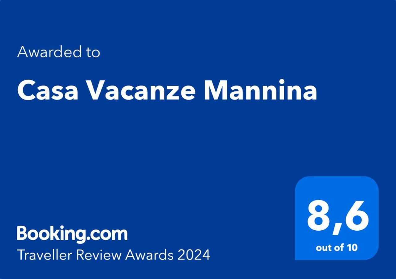 Casa Vacanze Mannina カステッランマーレ・デル・ゴルフォ エクステリア 写真
